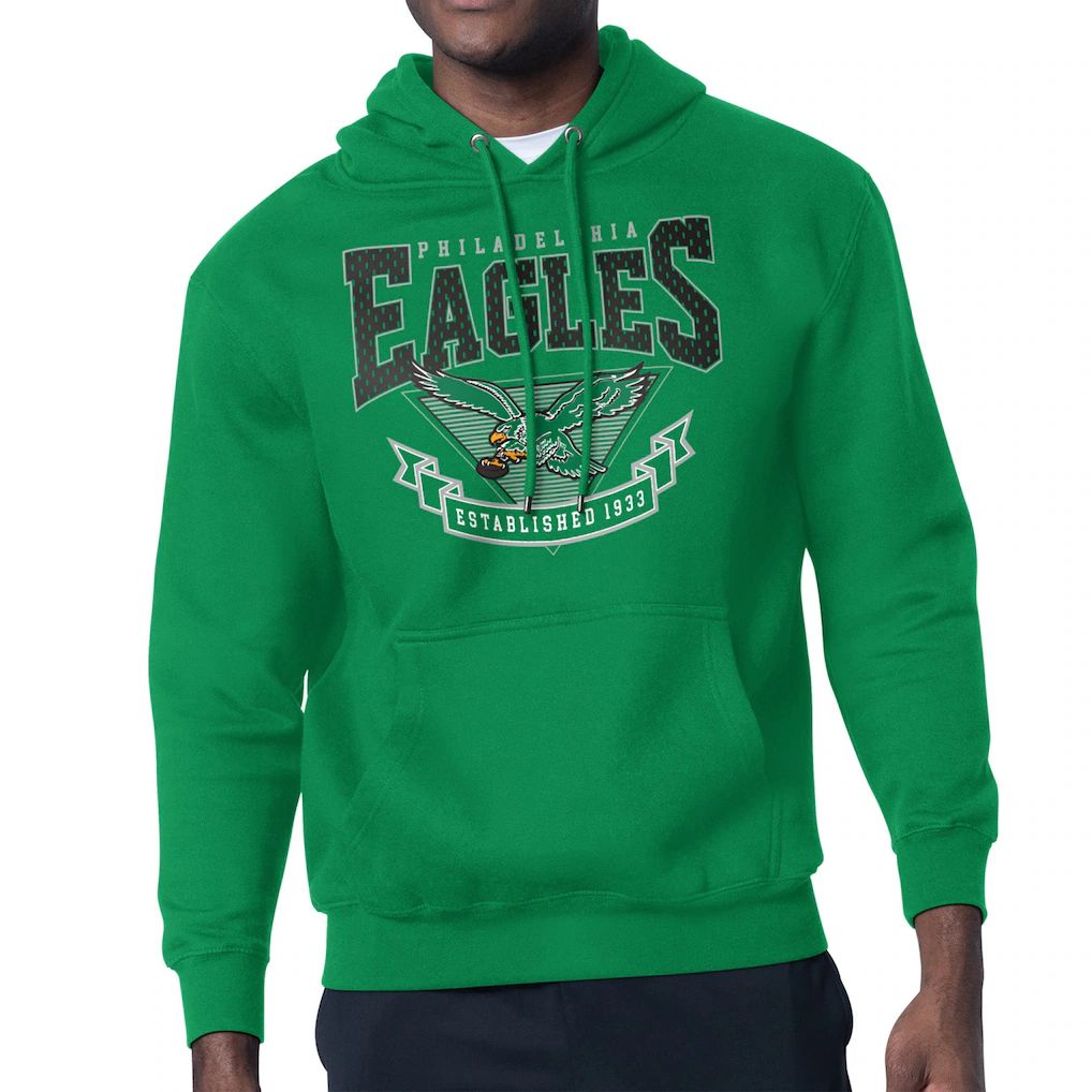Men 2026 NFL Philadelphia Eagles Green Hoodie hooded style 03->philadelphia eagles->NFL Jersey